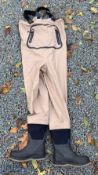 Scierra Outdoor Collection Chest Waders measures 42/43, appear with little signs of use