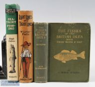 Light Lines and Tight Lines Book W Carter Platts 1st edition pictorial boards The fishes of the