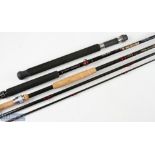 Daiwa Made in Scotland Amorphous Whisker Osprey Spey Casting Special by Jim Love, 16' 3pc line 9/