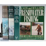 3x Classic Falkus and Buller Fishing Books - Fred Buller and Hugh Falkus "Fresh Water Fishing"