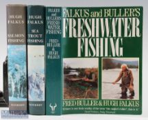 3x Classic Falkus and Buller Fishing Books - Fred Buller and Hugh Falkus "Fresh Water Fishing"