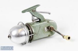 Scarce Auger Tackle Made in England 'Augermatic' trigger action alloy spinning reel - with