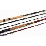 Youngs of Harrow Otter Brand Carbon Salmon fly rod 16' 3pc line 10/12# with 26" handle with alloy
