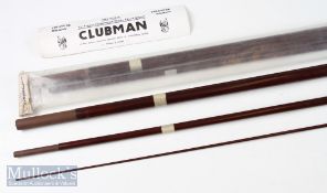 Pair of Hardy Clubman 13ft 3piece float/match rod blanks with fitted spigots