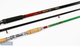 Daiwa Made in GB Sea Harrier CSHB-12M Carbon Boat Rod, 12' 2pc, 4-8oz CW, graphite reel seat,