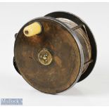 Rare J Bernard & Son Makers 45 Jermyn St, St James's SW London, Patent 4.5" brass face wide drum