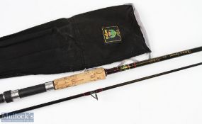 Daiwa Made in Scotland Whisker Spinning Rod, 10' 2pc 25" handle with uplocking reel seat, lined