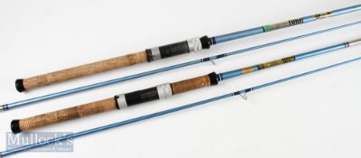 2x ABU spinning rods in makers bags including Abu Svangsta Suecia 311 6.5ft Henry Monk retailed &