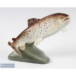 Beswick Leaping Trout - model No.2087, #16cm tall and 19cm long, with no chips, cracks or repairs