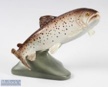 Beswick Leaping Trout - model No.2087, #16cm tall and 19cm long, with no chips, cracks or repairs