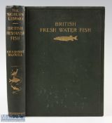 British Fresh Water Fished Sir Herbert Maxwell Book 1904 Green cloth ruled in blind, lettered, and