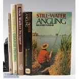 4x Richard Walker Fishing Books, to include Centenary celebration limited edition No 162 of 250