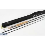 Greys CRXi Carbon Fly Rod, 10' 3pc line 7/8# - fighting butt, missing some cork, M Cordura tube