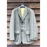2x Men's R H Mears Tweed Jackets with Mears 'Made in England' and P&F Haggart 'Scotland' labels