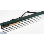 Shakespeare Trion XT Fast Action carbon fly rod SAP #1216365 9'6" 4 pc line 6/7# uplocking alloy