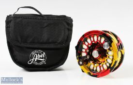 Abel USA Super 8 Saltwater fly reel with custom finish NoS2021 4" spool 1 5/8" wide with