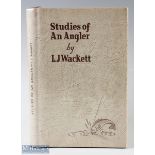 Wackett, L J - "Studies of an Angler" 1st edition published Melbourne 1950, with dust jacket