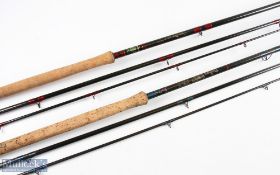 Daiwa Graphite CF98-15 Salmon Fly Rod 15' 3pc line 10/11#, MCB; Daiwa made in Scotland CWF16 Cross