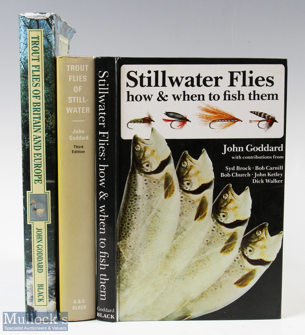 Trout Flies of Stillwater John Goddard 1977, Stillwater Flies How and When to Fish Them John Goddard