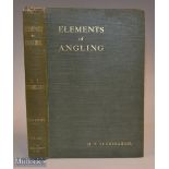 Sheringham, H T - "Elements of Angling" 3rd edition in original green cloth binding