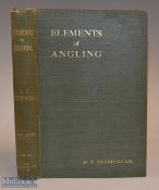 Sheringham, H T - "Elements of Angling" 3rd edition in original green cloth binding
