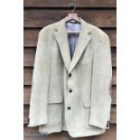 Orvis Corduroy Country Sporting Jacket with sued elbow patches, made in the USA 48" chest, has a