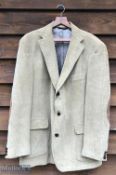 Orvis Corduroy Country Sporting Jacket with sued elbow patches, made in the USA 48" chest, has a