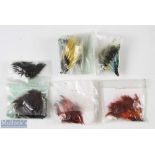 Assorted Salmon Flies Doubles including: 2 doz General Practitioner (size 2), 5 doz Bourrah (size