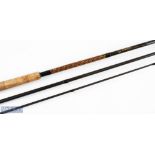 G Loomis USA F18010/11 GLX Carbon Salmon rod 15' 3pc line 10# 24" handle with alloy down locking