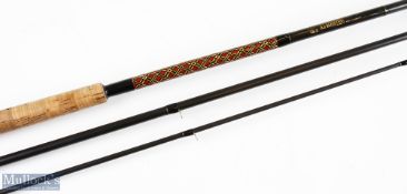 G Loomis USA F18010/11 GLX Carbon Salmon rod 15' 3pc line 10# 24" handle with alloy down locking