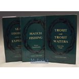 Angling Times Series Books - Tombleson Peter Match Fishing 1957, Peart Lancelot Trout and Trout
