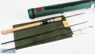 Hardy of Alnwick Demon Carbon Spinning Rod, 7' 3pc 7-12gms, serial No. DE 11000381, MCB and