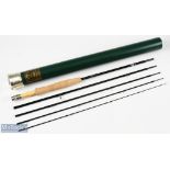 Very fine R L Winston Rod Co, USA, LT5 Carbon Fly Rod, 8'9" 5pc 5 line # 3 1/8 oz, serial No 133440,