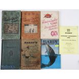 Hardy's Anglers' Guides 1929 - stepped edged edition, 1933,1937 Coronation Number 62nd 63rd and 1981