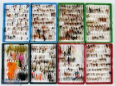 Quantity of Flies within plastic Fox Boxes includes a mixed variety of flies, appear in good