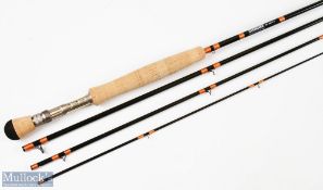 Sage 99 Blank Nymph Fly Rod built in the UK, 9'9" 4pc, line 4#, alloy reel seat, double uplocking