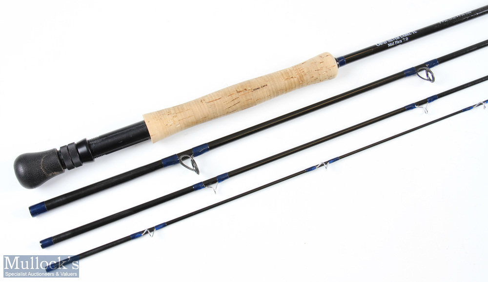 Orvis Silver Label TL Mid Flex 7.0 Carbon Fly Rod 9' 4pc line 9#, Ideal Pike Rod, light use, - Image 2 of 3
