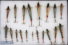 Selection of Devon Minnow Lures featuring various sizes from 1" through to 3" examples all appear