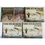 Mr Crabtree Goes Fishing 1st Edition book 1949 Bernard Venables plus 1959 Fishing with Mr Crabtree