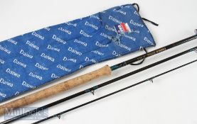 Daiwa Graphite 14ft salmon rod CF98-14 AFTMA 9-10 in makers rod bag, butt has signs of use