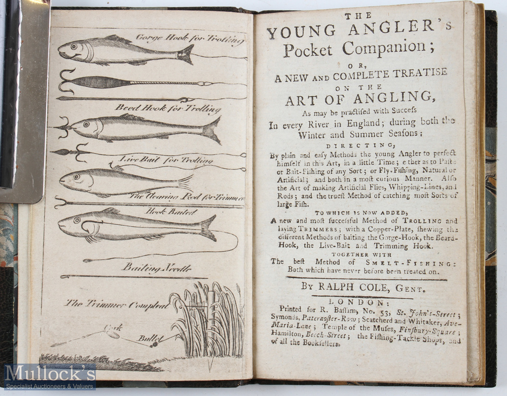 Cole, Ralph - "The Young Angler's Pocket Companion" or a new and complete treatise on the art of - Image 2 of 2