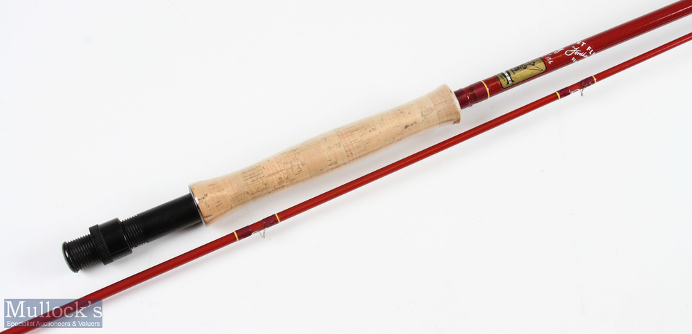 Marco Jony Fordham Hornet series fly rod 8'6" 2pc line #6 very light use, plastic on handle, cloth