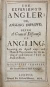 Rare Angling Book dated 1676 - author Col Robert Venables - "The Experienced Angler: or Angling