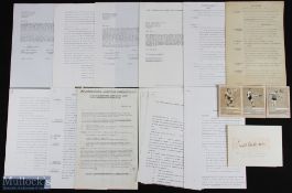 1972 (in preparation for 1974 World Cup) original contracts between Sportsmedia Ltd and