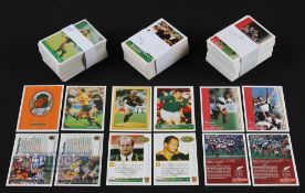 Rugby Cards, Full Sets (3): Three mint glossy coloured sets - Card Crazy Authentics NZ 1995,