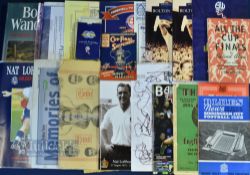 Collection of Bolton Wanderers memorabilia to include Hardback book 'One Hundred Years at Burnden