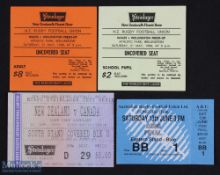 Wales & the World Down Under inc RWC Rugby Ticket (4): Wellington (NZ) v Wales 1988, two different