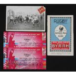 1900s and 1935-6 French Rugby Cards & Tickets Selection (4): One rugby Action photo postcard from