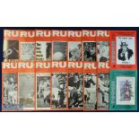 1965-67 etc Rugby World Magazines (14): 13 issues from those years of the world's bestselling and