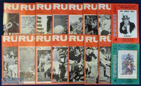 1965-67 etc Rugby World Magazines (14): 13 issues from those years of the world's bestselling and